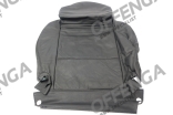Bekleding zitting leer (SCHWARZ)