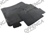 Set vloermat velours (BLACK)