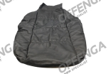 Bekleding rugleuning, leer (0514 SCHWARZ)