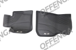 Vloermatten rubber voorzijde X3 (LHD) G01 G08