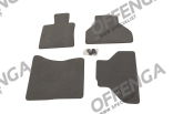 Set vloermatten velours GRAU E70