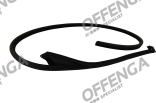 Pakking deur voor links (SCHWARZ) E36 Cabrio