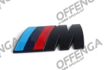 Embleem M zwart