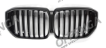 Grilldeelset Hoogglans / matzwart zwart X5 G05 LCI