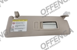 Zonneklep met sticker rechts (oyster) F30 F32