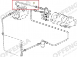 Aircoleiding verdamper > aircopomp E36 316/318i M40 sedan