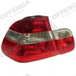 Achterlichtset rood/wit helder E46 Sedan type II