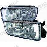 Mistlampenset Helder/Chroom E36