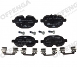 Remblokken achterzijde ATE F10/F11 G30/G31