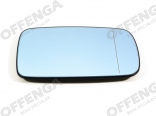 Spiegelglas rechts E65 en E46 Coupé type 2. Verwarmd + Asferisch