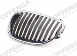 Grilledeel links E60/E61 Chromen voorzijde van spijlen
