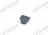 Rubber plug in cilinderkop M20