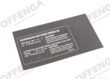 Sticker Airco 590 Gram