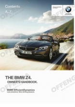 Handleiding Z4 E89 Roadster
