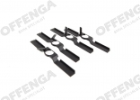 Dakrailbeschermer set