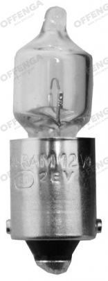 Gloeilamp 12V / 6W BAX9s Banjo