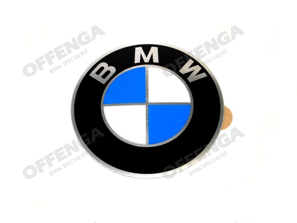 BMW logo 57mm voor op naafkap